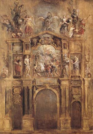 Peter Paul Rubens The Arch of Ferdinand (mk27)